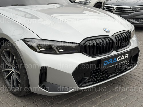 Фары LCI 2022+ рестайлинг Shadow Line для BMW G20 / G21 2019-2022 2шт. с заменой бампера на 22+ артикул 10528