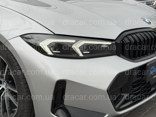 Фары LCI 2022+ рестайлинг Shadow Line для BMW G20 / G21 2019-2022 2шт. с заменой бампера на 22+ артикул 10528