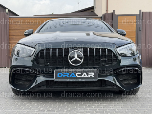 Передний бампер стиль E63 AMG для Mercedes-Benz E-class W213 2020-2023 артикул 9673
