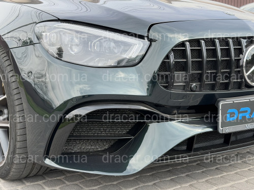 Передний бампер стиль E63 AMG для Mercedes-Benz E-class W213 2020-2023 артикул 9673