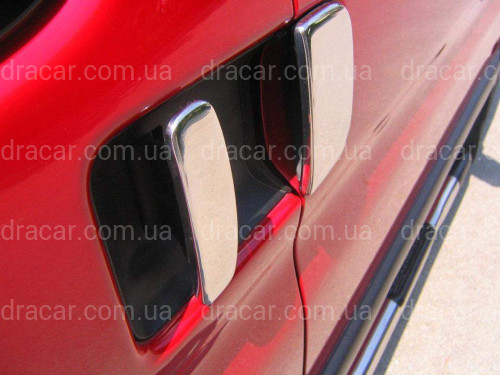 Накладки на ручки Citroen Berlingo 1996-2007 (нержавіюча сталь) 3 шт. артикул 4925