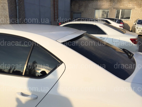 Козирок на скло Skoda Octavia A7 2013- (скловолокно) артикул 3457