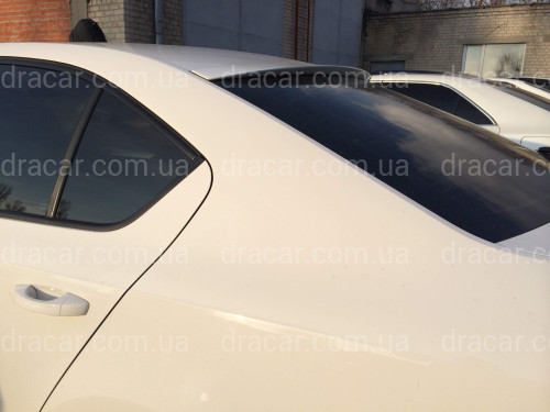 Козирок на скло Skoda Octavia A7 2013- (скловолокно) артикул 3457