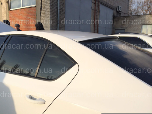 Козирок на скло Skoda Octavia A7 2013- (скловолокно) артикул 3457