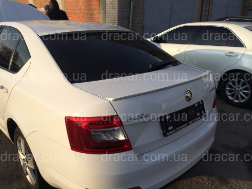 Козирок на скло Skoda Octavia A7 2013- (скловолокно) артикул 3457