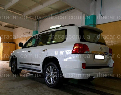 Задня спадниця бампера Modelista для Land Cruiser 200 2007-2015 ABS пластик Є ТРІЩІНА артикул 5920