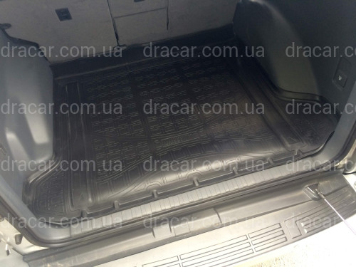 Килимок багажника поліуретановий Norplast Toyota Land Cruiser Prado 150 2010-2017 5 місний артикул 5251