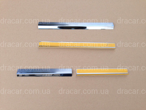 Накладки на пороги Volkswagen Touareg 2002-2009 артикул 5092