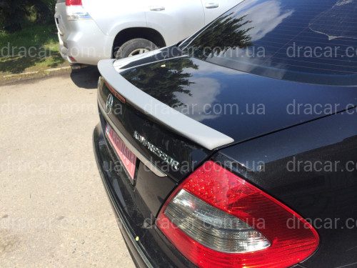 Спойлер ліп багажника Mercedes-Benz E class W211 2003-2009 ABS пластик під фарбування артикул 5214