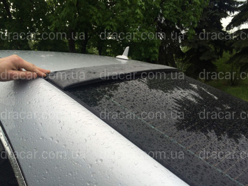 Козирок на скло Mercedes-Benz S class W221 2005-2013 ABS пластик під фарбування артикул 3560