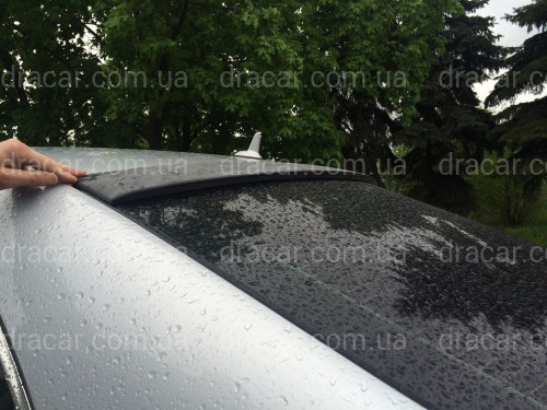 Козирок на скло Mercedes-Benz S class W221 2005-2013 ABS пластик під фарбування артикул 3560