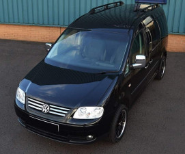 Хром накладки на дзеркала Volkswagen T5  03-09 / Caddy 04-15 АНГЛІЙСКА ВЕРСІЯ (хромований пластик)