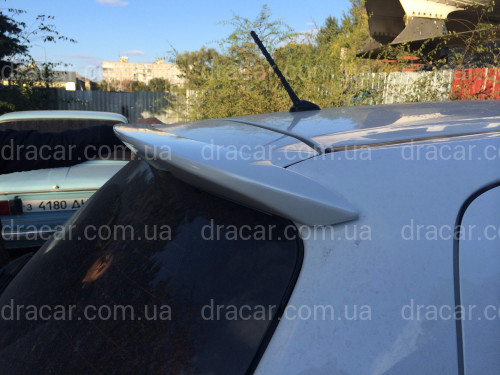Спойлер козирок на кришку багажника Toyota Yaris 2011-2015 ABS пластик під фарбування артикул 6063