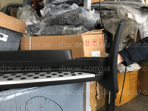 Бризковики передні Mercedes Benz ML-class W164 2005-2011 / GL-class X164 2006-2012 ПІД ПОРІГ комплект 2шт. артикул 6344
