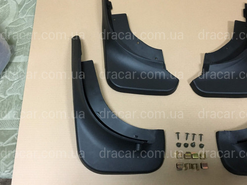 Бризковики Volkswagen Touareg  2002-2009 комплект 4шт артикул 441