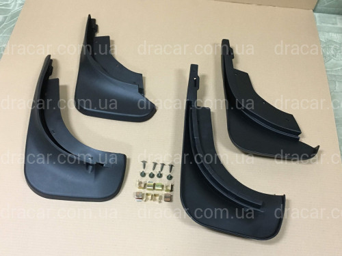 Бризковики Volkswagen Touareg  2002-2009 комплект 4шт артикул 441
