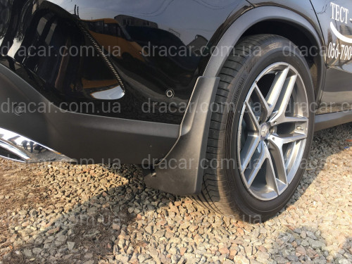 Бризковики Mercedes-Benz GLE class C292 2015+ без порогів комплект 4 шт. артикул 6336