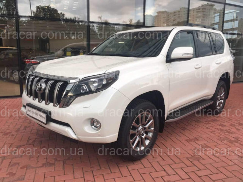 LED фари Style чорні Toyota Land Cruiser Prado 150 рестайлінг 2013-2017 артикул 6556