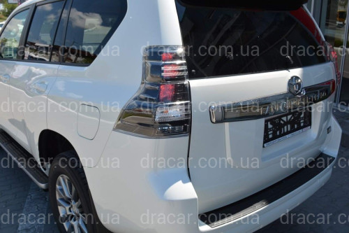 Задні димчасті ліхтарі Toyota Land Cruiser Prado 150 2009-2017 артикул 6463