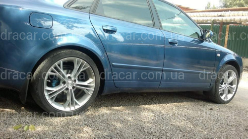 Бризковики Audi A4 B6 2001-2008 комплект 4 шт артикул 6574