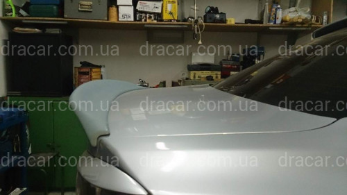 Ліп спойлер Duck Tail Mitsubishi Lancer X 2007-2015 ABS пластик під фарбування артикул 5566