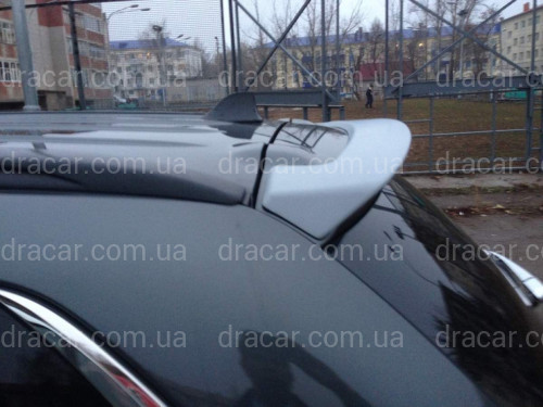 Спойлер козирок Mitsubishi Outlander 2012-2021 ABS пластик під фарбування артикул 6697