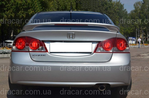 Спойлер багажника Modulo Honda Civic зі стоп-сигналом 2006-2011 ABS пластик під фарбування артикул 416