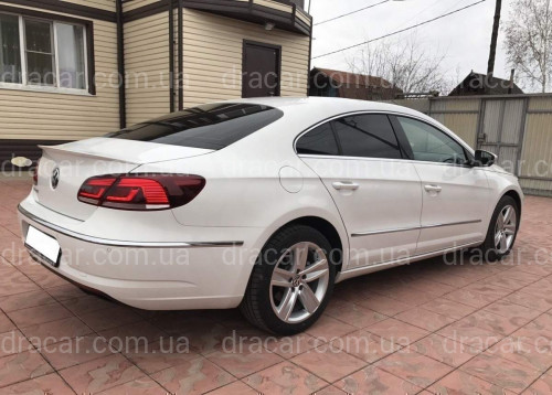 Спойлер лип на багажник Volkswagen Passat CC 08-11/CC 12-16 ABS пластик під фарбування артикул 6702