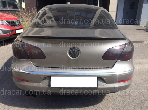 Спойлер лип на багажник Volkswagen Passat CC 08-11/CC 12-16 ABS пластик під фарбування артикул 6702