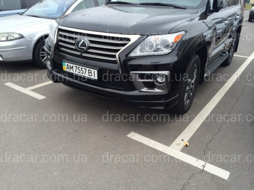 Комплект обвісу F-SPORT для Lexus LX 570 рестайлінг артикул 6766