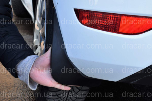 Бризковики Ford Fiesta 2009- хетчбек, комплект 4 шт. артикул 5922