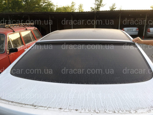 Козирок на скло Hyundai Elantra MD 2010-2015 ABS пластик під фарбування артикул 6712