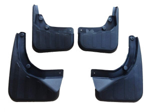 Бризковики Mercedes Benz GLK X204 2008-2015 без порога комплект 4 шт. 