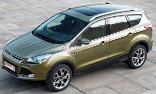 Рейлінги на дах Ford Kuga / Escape 2013-2019 якість оригіналу (алюміній 2шт.)
