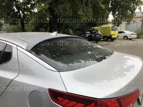 Козирок на скло Kia Optima 2010-2015 ABS пластик під фарбування артикул 5523