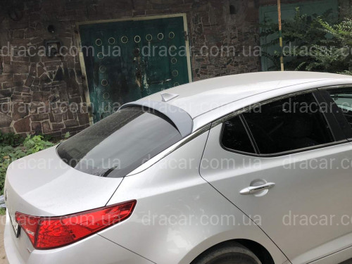 Козирок на скло Kia Optima 2010-2015 ABS пластик під фарбування артикул 5523