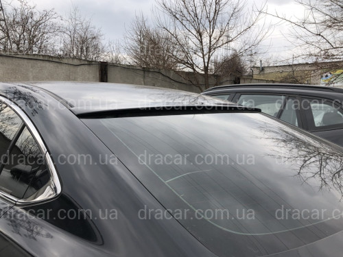 Козирок на скло Mazda 6 2013 - ABS пластик під фарбування артикул 5990
