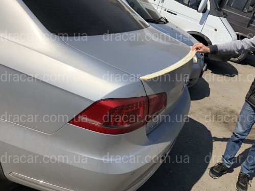 Спойлер ліп на багажник Volkswagen Passat B7 2011-2015 ABS пластик під фарбування артикул 6912