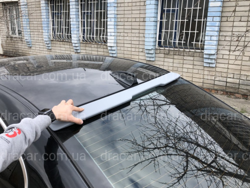 Козирок на скло BMW E60 2004-2009 ABS пластик під фарбування артикул 764