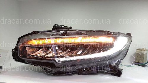 LED фари Honda Civic 10 2016- артикул 6953