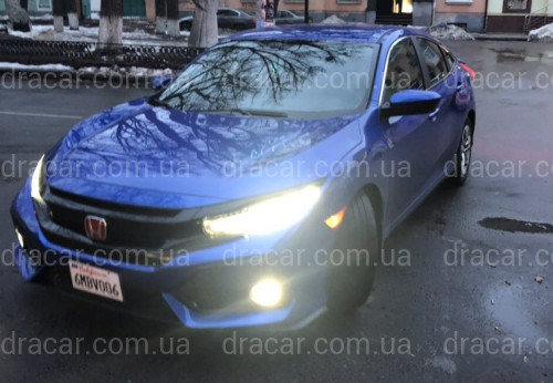 LED фари Honda Civic 10 2016- артикул 6953