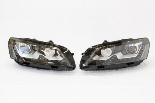 Передні фари Volkswagen Passat B7 USA 2011-2015 артикул 7015