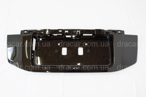 Вставка під номер (корито) Toyota Land Cruiser Prado 150 2013-2017 колір чорний артикул 5680