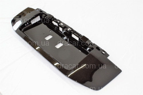 Вставка під номер (корито) Toyota Land Cruiser Prado 150 2013-2017 колір чорний артикул 5680