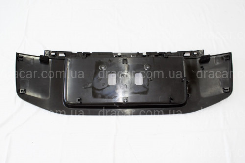 Вставка під номер (корито) Toyota Land Cruiser Prado 150 2013-2017 колір чорний артикул 5680