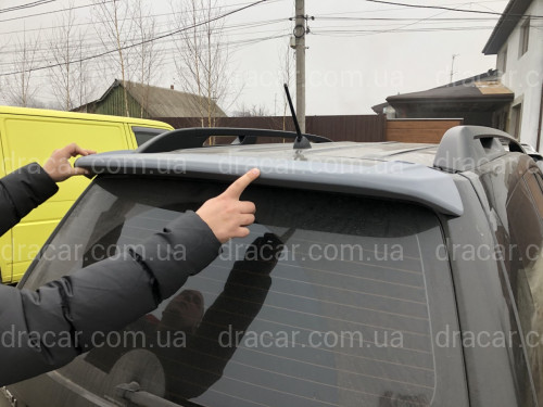 Спойлер козирок Subaru Forester 2008-2012 ABS під фарбування артикул 555
