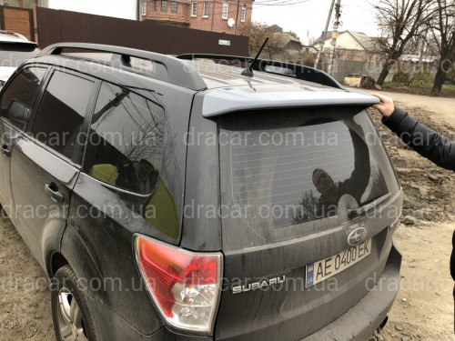 Спойлер козирок Subaru Forester 2008-2012 ABS під фарбування артикул 555