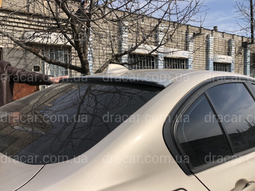 Козирок на скло BMW F30 2012-2018 ABS пластик під фарбування артикул 6719