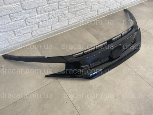Решітка радіатора SI для Honda Civic 4D тІльки SI / 5D 2016 - з віями, чорний колір (без емблеми) артикул 6968