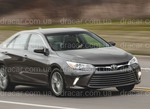 DRL ходові вогні + покажчик повороту в бампері Toyota Camry USA 55/60 14-17 (комплект 2 шт.) артикул 7087